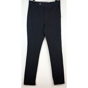 Helmut Lang Straight Leg Black Pants Trousers Career Workwear Office Size 8